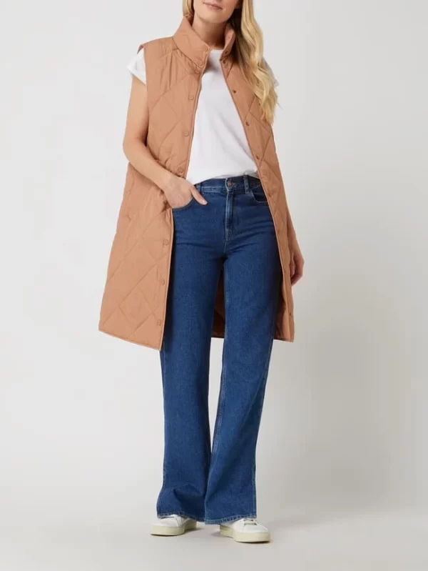 Christian Berg Woman Steppweste Mit Wattierung – Camel 1