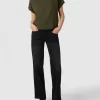 Drykorn Bluse Mit U-Boot-Ausschnitt Modell ,Somia’ – Olivgrün 19