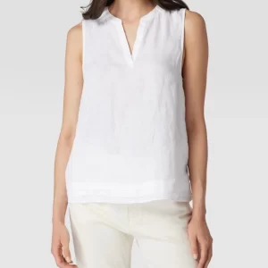 S.Oliver RED LABEL Blusentop Aus Leinen – Offwhite 13