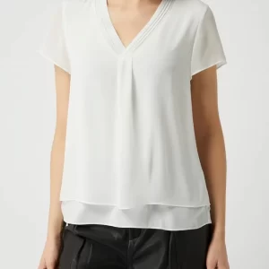 S.Oliver BLACK LABEL Blusenshirt Im Double-Layer-Look – Offwhite 13
