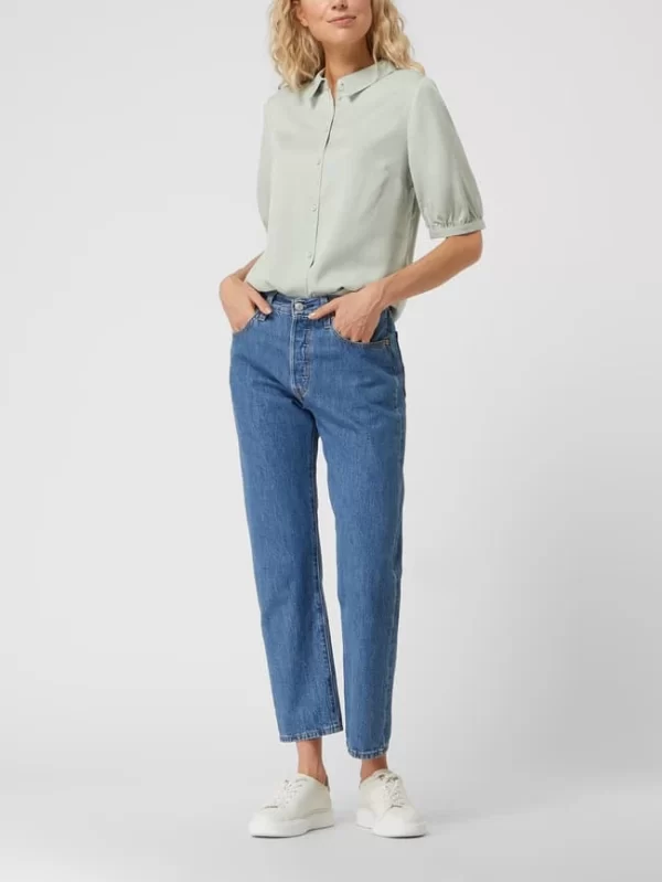 Another Label Bluse Aus Lyocell Modell ‘Lierre’ – Schilf 1