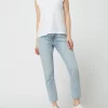 Jake*s Casual Blusentop Mit Lochstickereien – Weiß 17