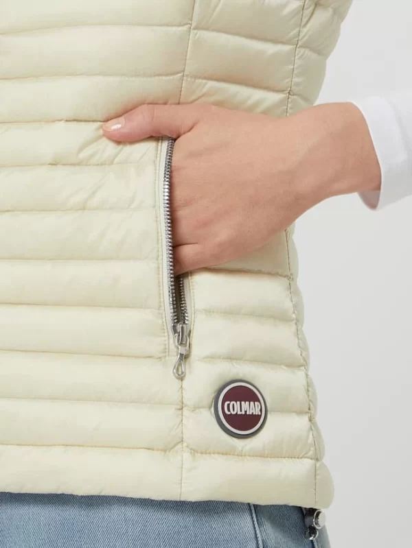 Colmar Originals Light-Daunenweste Mit Logo – Sand 4