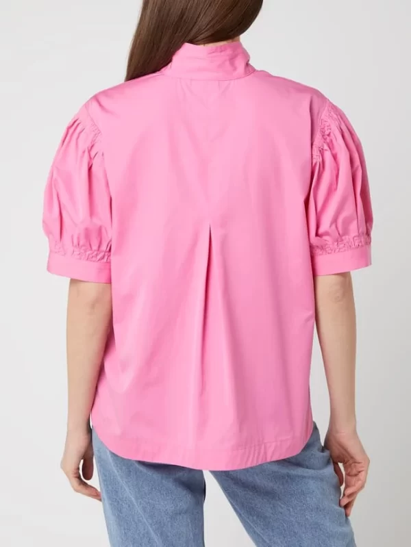 Tonno & Panna Bluse Mit Puffärmeln Modell ‘Jass’ – Pink 6