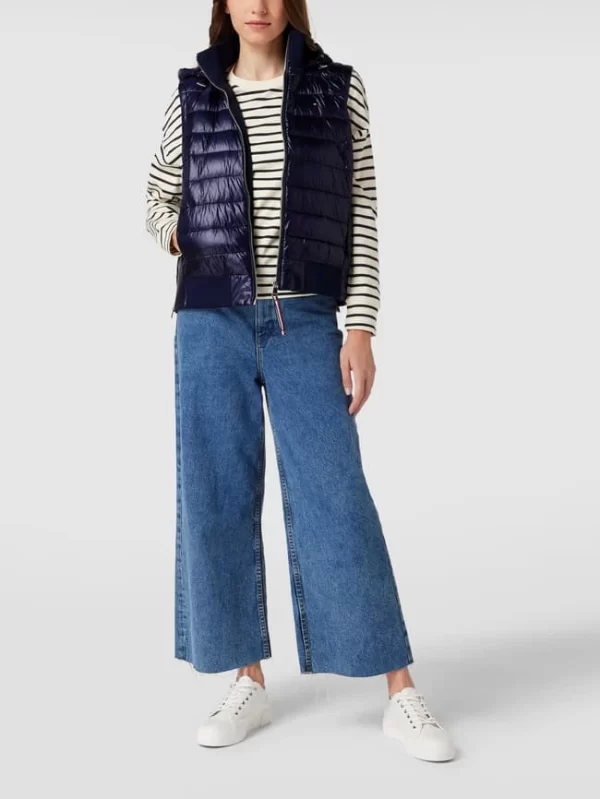 Tommy Hilfiger Steppweste Mit Logo-Stitching Modell ‘Sorona’ – Marineblau 1