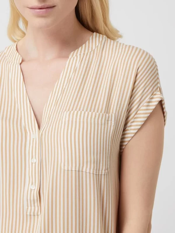 Comma Bluse Aus Viskose – Sand 4