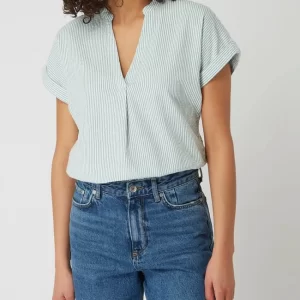 Montego Blusenshirt Aus Seersucker – Smaragdgrün 13