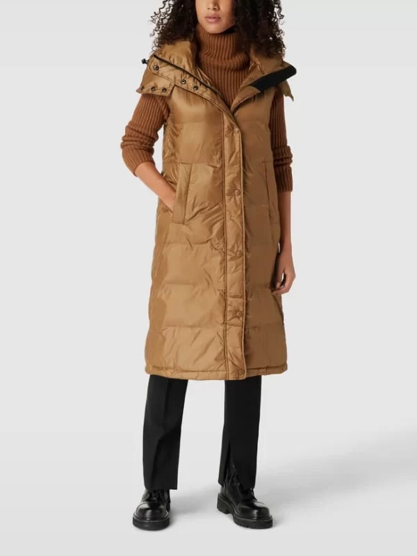 Blauer Usa Weste Mit Label-Details – Camel 5