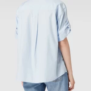 Tommy Hilfiger Bluse Mit Brusttasche – Hellblau 15