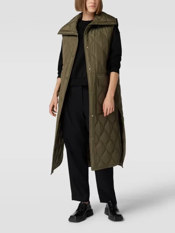 Marc O’Polo Steppweste Mit Stehkragen – Khaki 5
