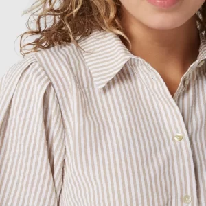Moves Bluse Aus Seersucker Modell ‘Lollie’ – Camel 11