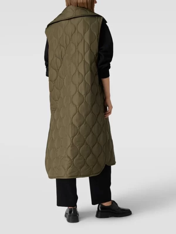 Marc O’Polo Steppweste Mit Stehkragen – Khaki 6