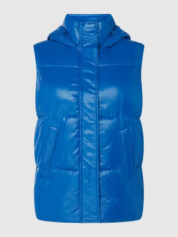 Opus Steppweste Mit Kapuze Modell ‘Wisela’ – Royalblau 1