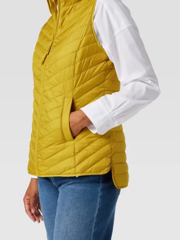 Gerry Weber Edition Steppweste Mit Eingrifftaschen – Senfgelb 4