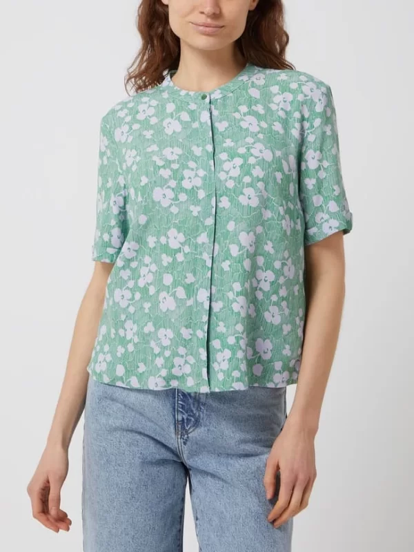 Jake*s Casual Bluse Aus Viskose – Grün 5
