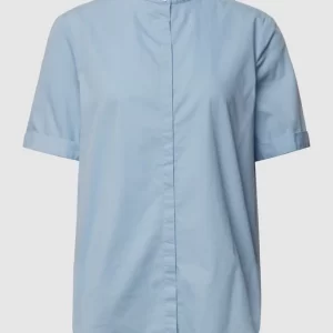 BOSS Casualwear Bluse Mit Stehkragen Modell ‘Befelina’ – Bleu 9
