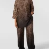 Marina Rinaldi PLUS SIZE Bluse Mit Allover-Animal-Print Modell ‘Farina’ – Schwarz 19