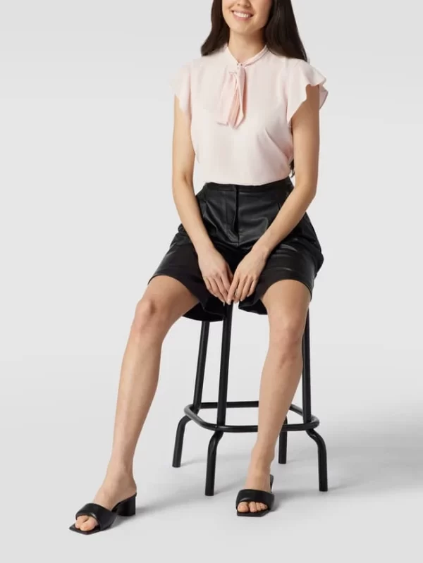 Jake*s Collection Bluse Mit Schluppe – Hellrosa 1