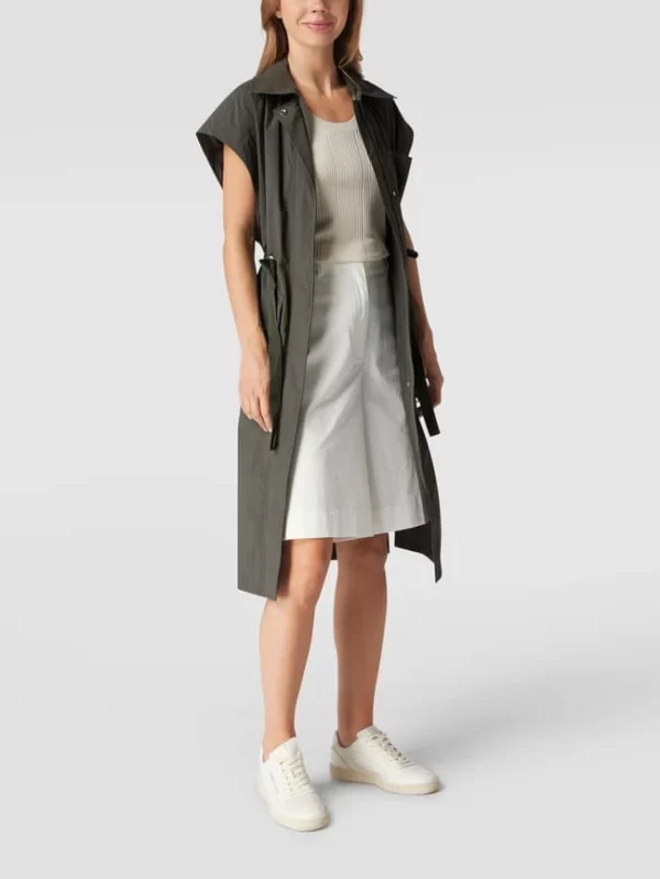 Marc O’Polo Weste Mit Taillenband – Khaki 1