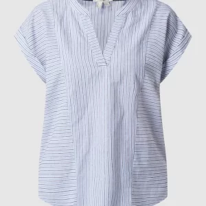 Esprit Blusenshirt Mit Streifenmuster – Bleu 9