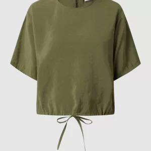 Marc O’Polo Denim Blusenshirt Aus Modalmischung – Olivgrün 9