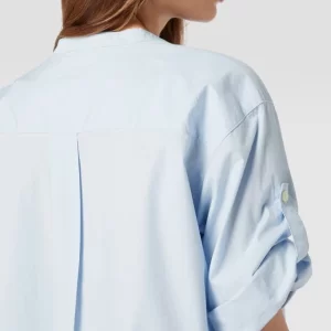 Tommy Hilfiger Bluse Mit Brusttasche – Hellblau 11