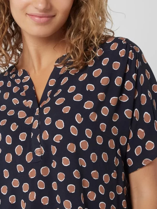 Betty Barclay Blusenshirt Aus Viskose – Blau 4
