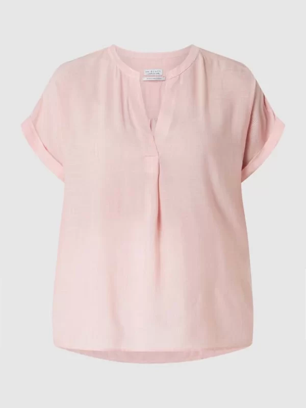 Redraft Blusenshirt Aus Viskose – Rot 3