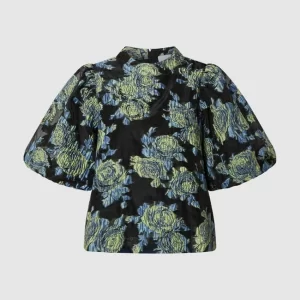 Minus Blusenshirt Aus Organza Modell ‘Mistia’ – Schwarz 9