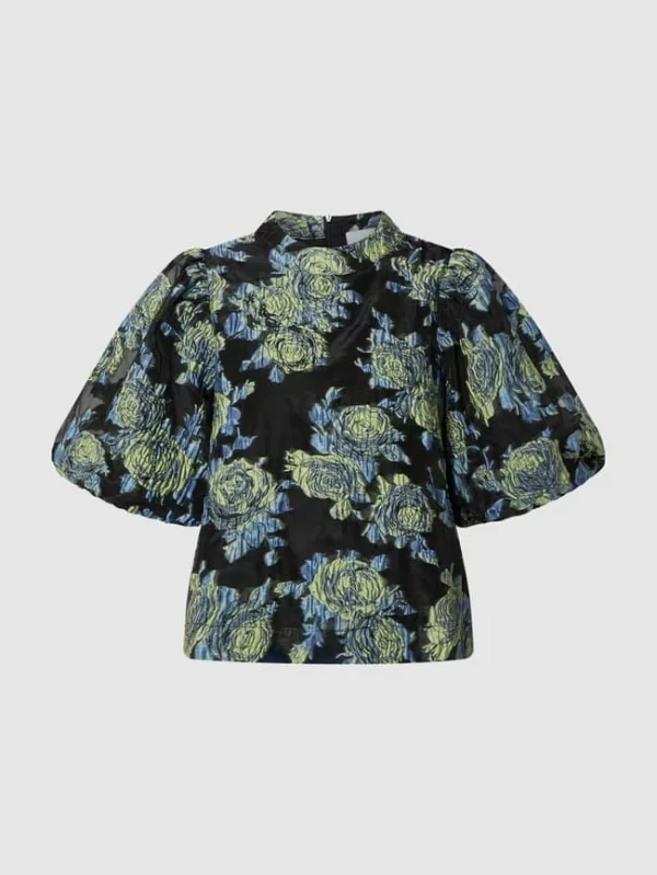 Minus Blusenshirt Aus Organza Modell ‘Mistia’ – Schwarz 3