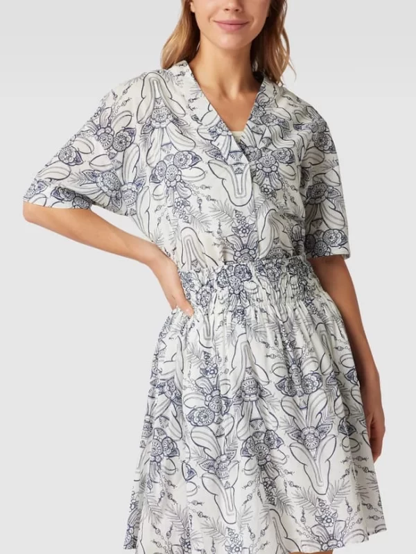 Marc O’Polo Blusenshirt Mit Floralem Allover-Muster – Offwhite 5