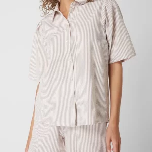 Moves Bluse Aus Seersucker Modell ‘Lollie’ – Camel 13