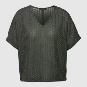 Opus Bluse Mit Allover-Stickerei Modell ‘FALMA’ – Schilf 9