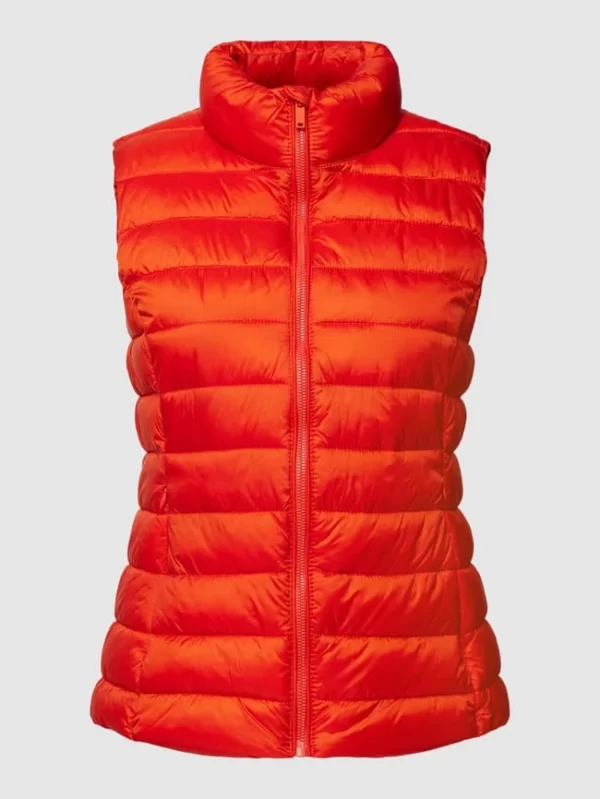 Montego Weste Mit Seitlichen Eingrifftaschen – Orange 3