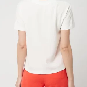 Marc Cain Blusenshirt Mit Zierleisten Im Double-Layer-Look – Offwhite 15