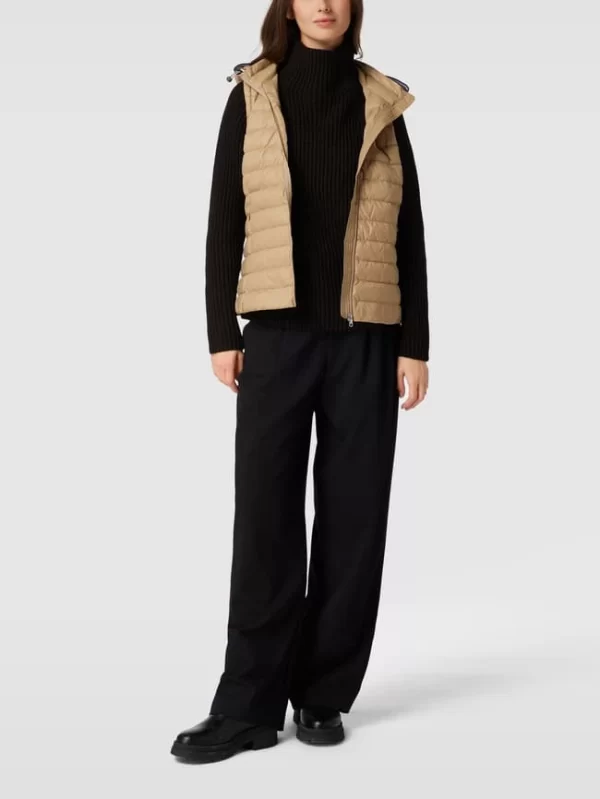 Tommy Hilfiger Daunenweste In Stepp-Optik Modell ‘ess’ – Beige 1
