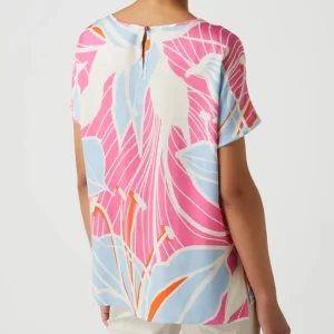 Milano Italy Blusenshirt Mit Floralem Muster – Pink 15