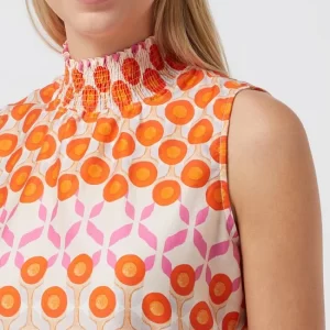 Tonno & Panna Blusentop Aus Baumwolle Modell ‘Mulan’ – Orange 11