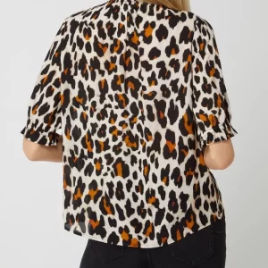 Tonno & Panna Blusenshirt Mit Leopardenmuster Modell ‘Tinka’ – Schwarz 15