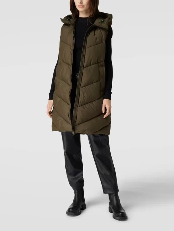 SAVE THE DUCK Steppweste Mit Kapuze Modell ‘JULIET’ – Khaki 1