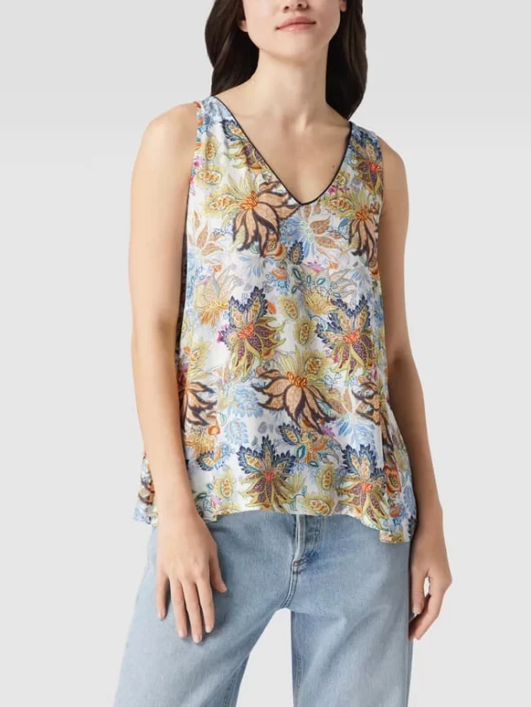 Cinque Bluse Mit Floralem Muster Modell ‘Cituffy’ – Ecru 5