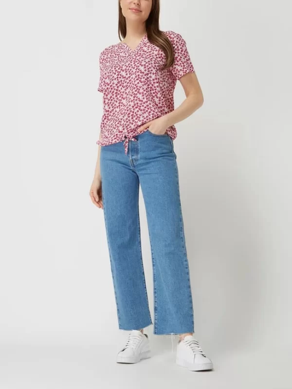 Montego Blusenshirt Aus Viskose – Rosé 1