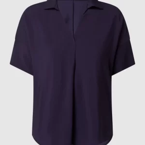 Mango Blusenshirt Aus Viskosemischung Modell ‘Bye’ – Dunkelblau 9