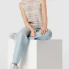 Only Strickweste Mit Streifenmuster Modell ‘CAMA’ – Offwhite 19