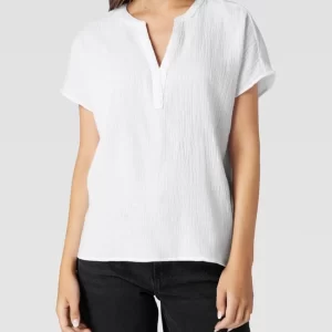 Christian Berg Woman Blusenshirt Mit V-Ausschnitt – Weiß 13