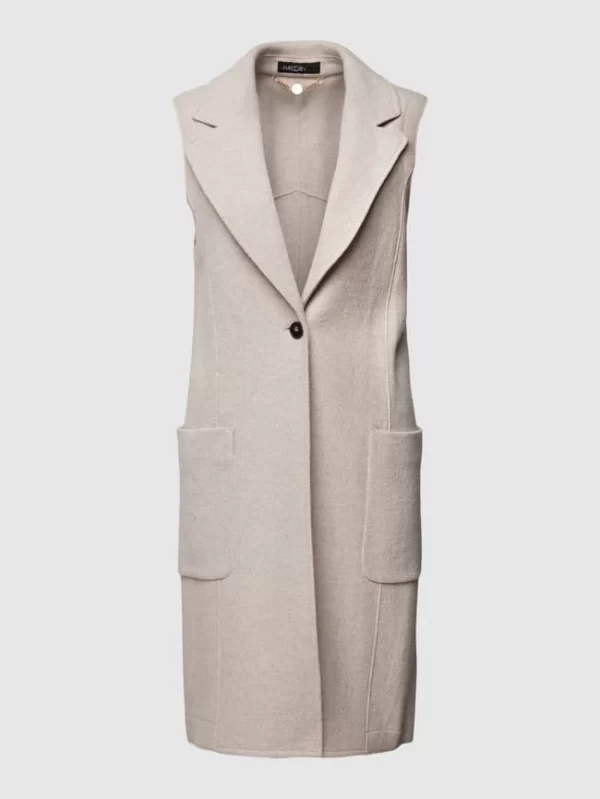 Marc Cain Weste Mit Label-Detail – Beige 3