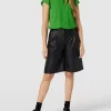 Jake*s Collection Blusenshirt Mit Knotendetail – Apfelgrün 17