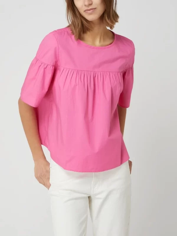 Edc By Esprit Blusenshirt Aus Bio-Baumwolle – Pink 5