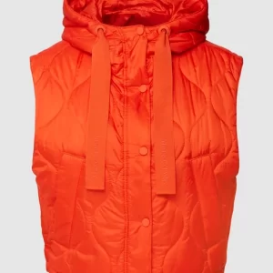 Marc O’Polo Steppweste Mit Label-Detail – Orange 9