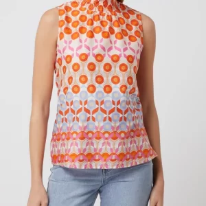 Tonno & Panna Blusentop Aus Baumwolle Modell ‘Mulan’ – Orange 13